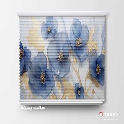 Image of پرده سیلوئت تصویری طرح گل کد FLW-34