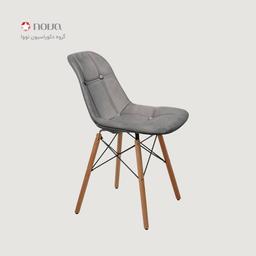 Image of صندلی مدرن پایه ایفلی روکش مخمل مدل دیبا