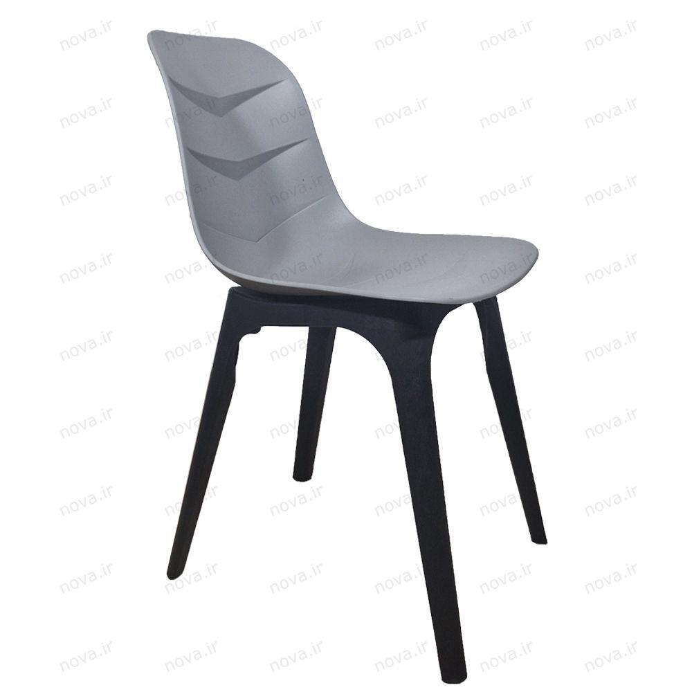 صندلی پایه پلاستیکی صفحه فایبر مدل تیبا