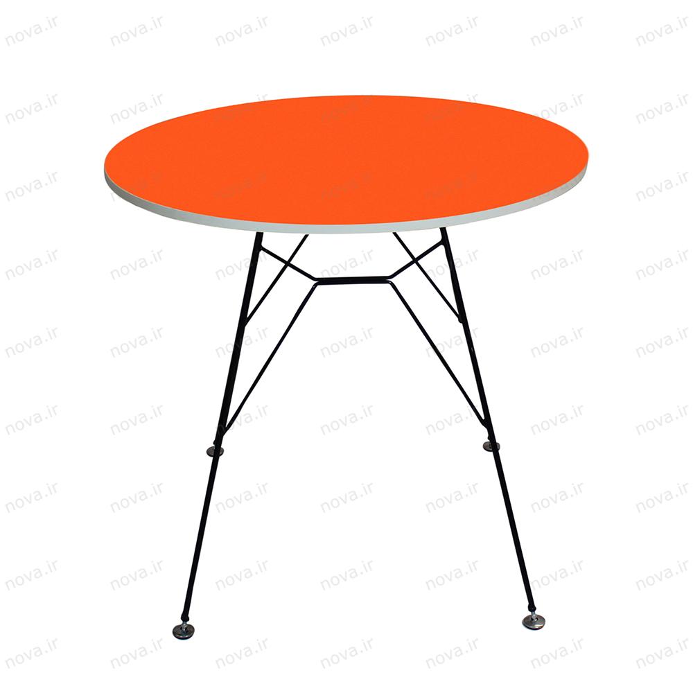 عکس محصول میز ناهارخوری مدل اسپایدر رنگ نارنجی کد COL-04